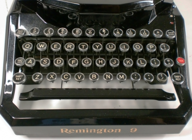 Remington "9 Noiseless" from the keyboard...