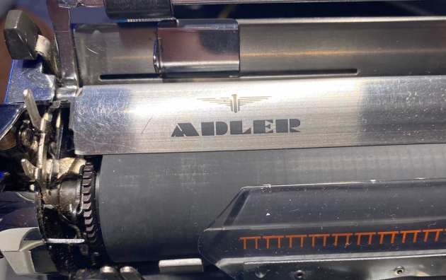 Adler "Contessa De Luxe" from the maker logo on the top...(right side)