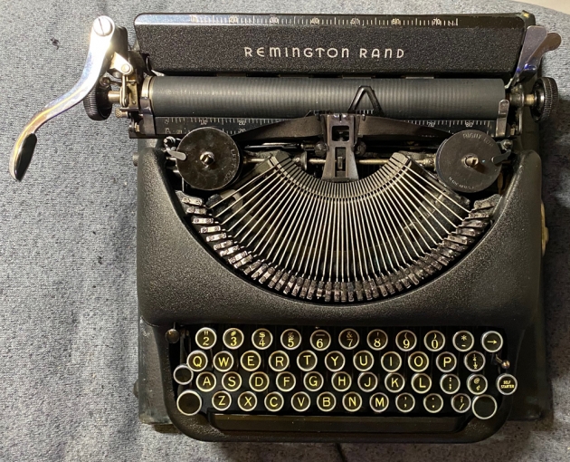 Remington "Deluxe Model 5" from the top...