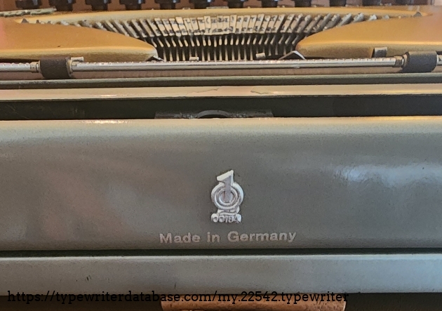 Mine just has the Germany logo...no stamp about "Germany USSR Occupied" I've seen on others.
