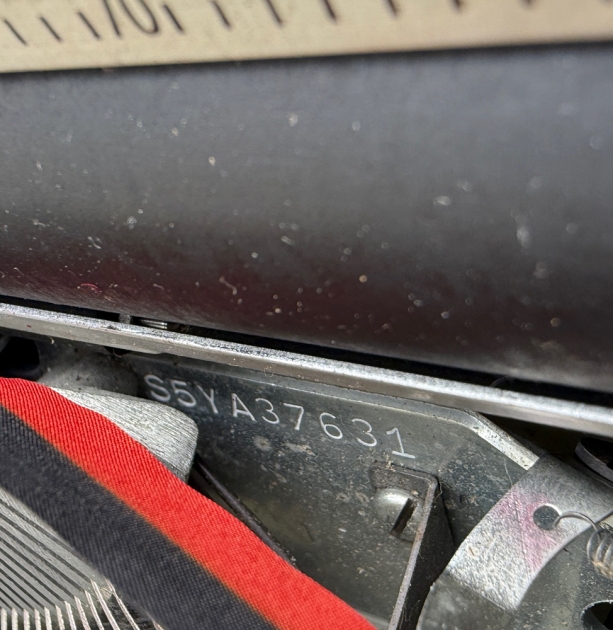 Sears "Attache" serial number location... Sears "Attache" serial number location...