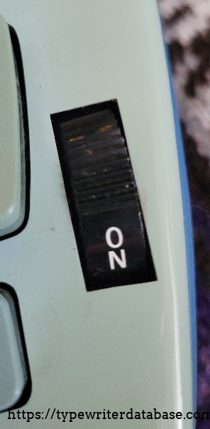 On button.