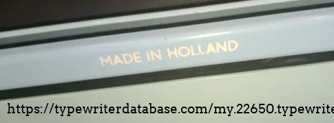 MADE IN HOLLAND