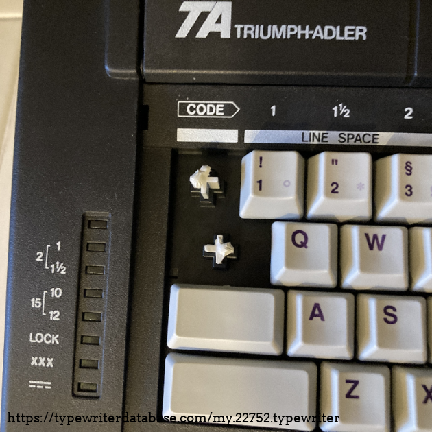 The two broken of keys, Code key and Tab key