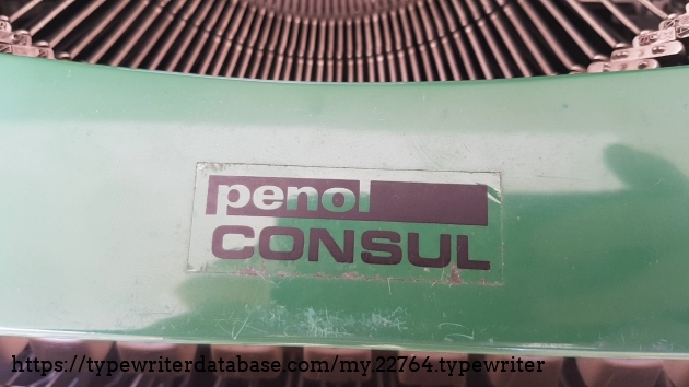 top cover sticker with the brand name