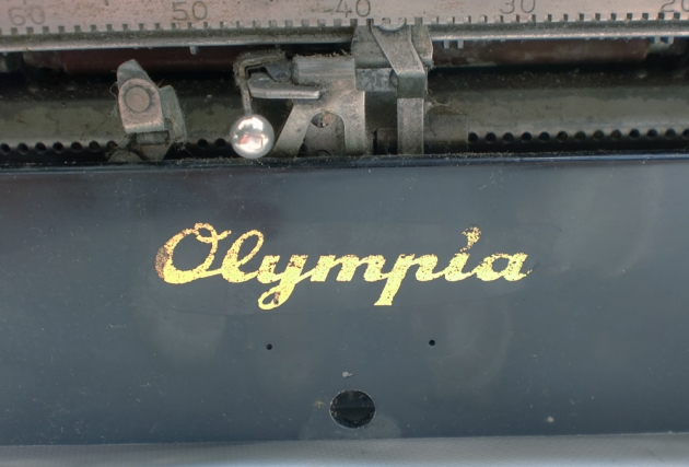 Olympia "Super" from the back..(detail)