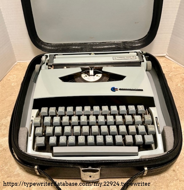 Case with Typewriter