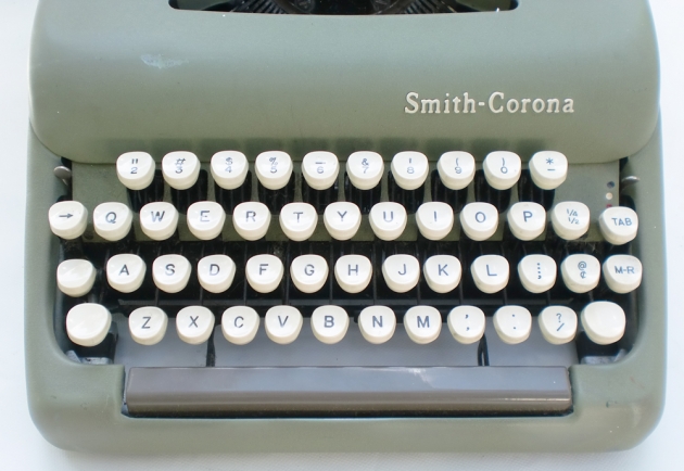 Smith Corona 'Sterling" from the keyboard...