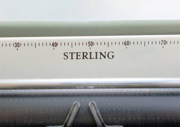 Smith Corona 'Sterling" from the model logo on the top...