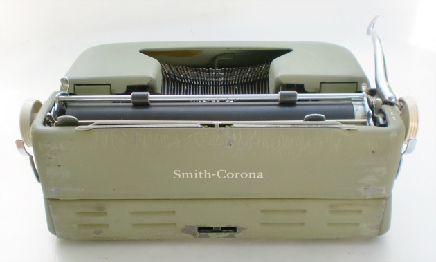 Smith Corona 'Sterling" from the back...