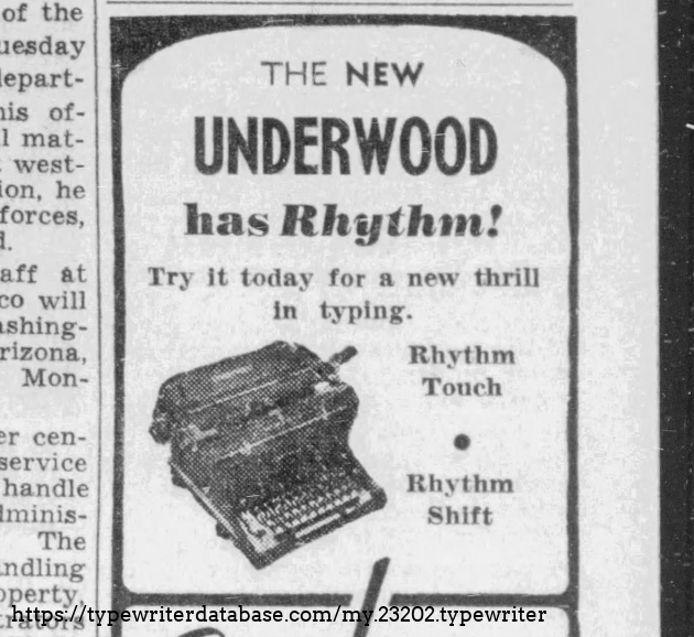 May 1946 and the SS has rhythm.