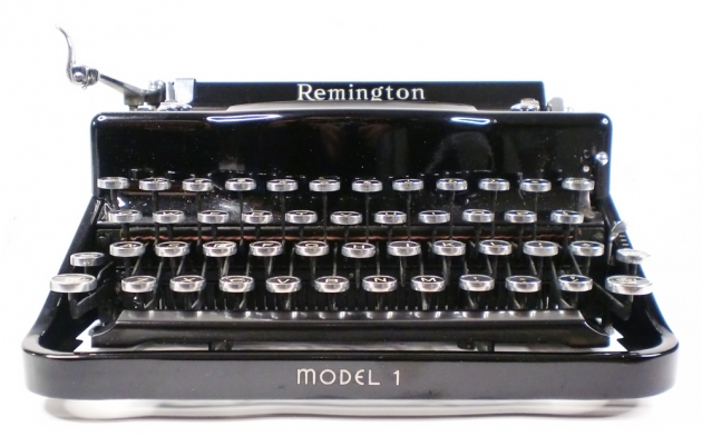 Remington "Model 1" from the front....