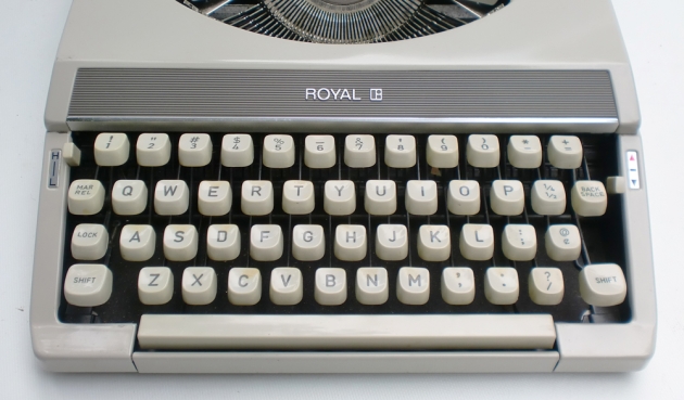 Royal "Mercury" from the keyboard...