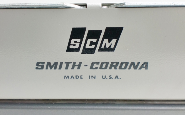 Smith Corona "Electra 120" from the maker logo on the back...