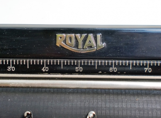 Royal "P" from the maker logo on the top...