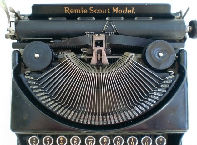 Remington "Remie Scout Model." from under the hood...