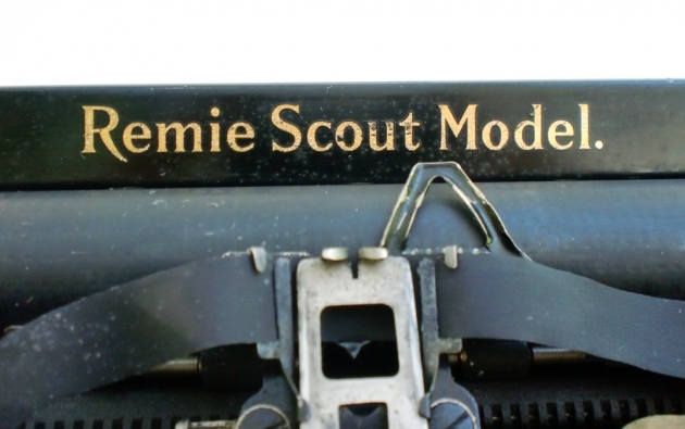 Remington "Remie Scout Model." from the model logo on the top...