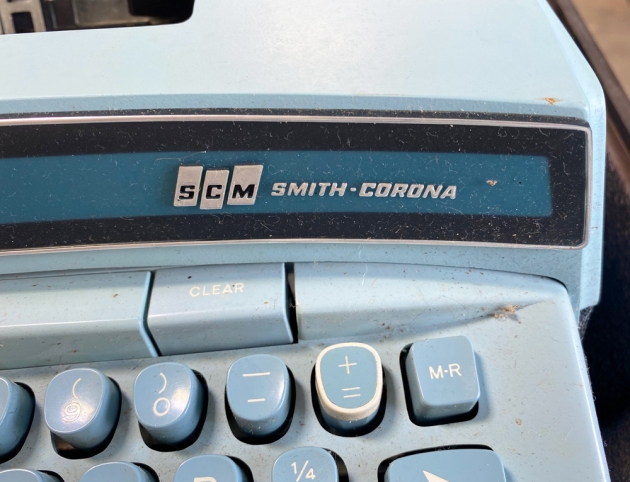 Smith Corona "Coronet Super 12' from  the maker logo on the front...