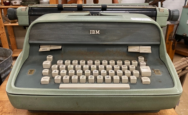 IBM "Model C" from the front...