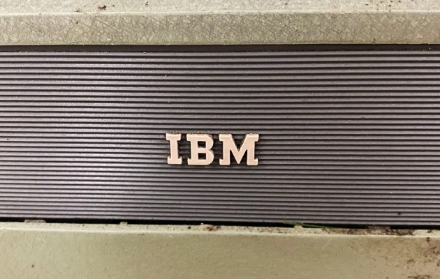 IBM "Model C" from the maker logo on the back...