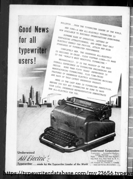 9/1947 release after 10/1946 press. Problems?