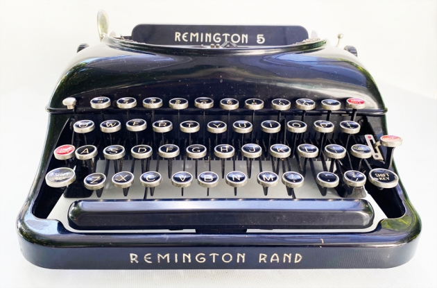 Remington "Model 5" from the front...