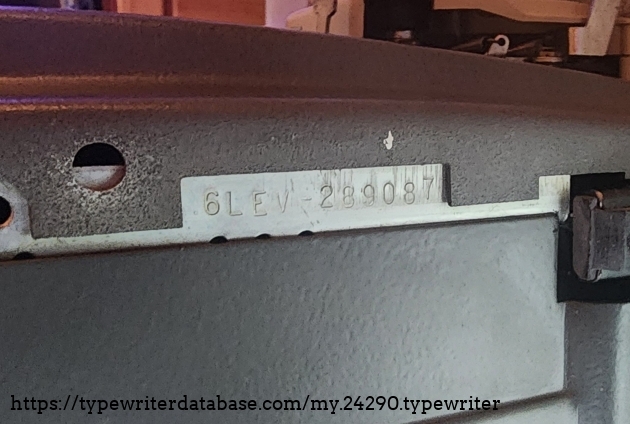 Serial number