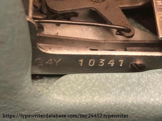 The serial number is lower than the other Jetriter currently on the database.