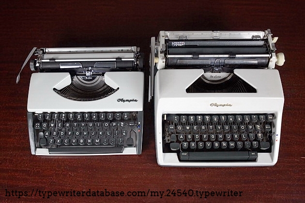 Comparison with my 1969 Olympia SM9