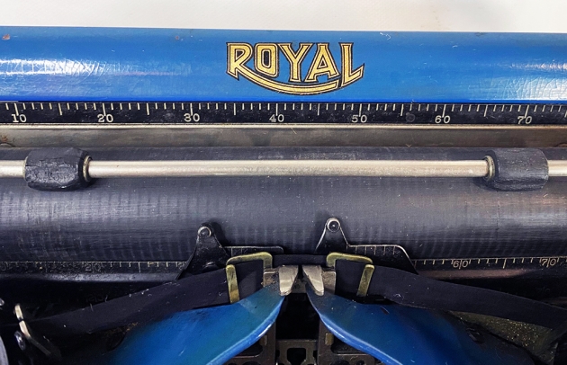 Royal  "P" from the logo on the top...