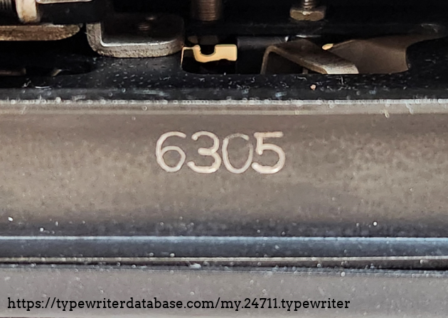 This second serial number is located on the bottom of the unit, on the back support frame.