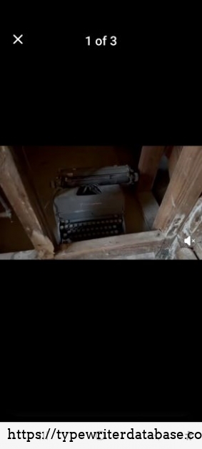 This shows the Remington as found behind a wall.