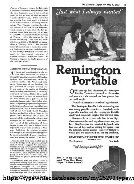 May 1922, one year ago last November. So Nov 21? Are they referencing the double shifters as a new model?