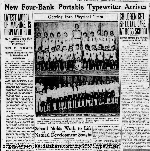 A good example of source eval by looking at the the context your base data appears. Here we have a look at the market sitrep. Aug 1924 and the Corona four bank is a big deal.