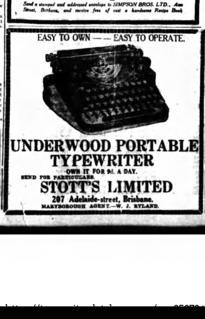 Jan 1 1927 dealer ad. Looks like they might have had a machine photographed on their own.