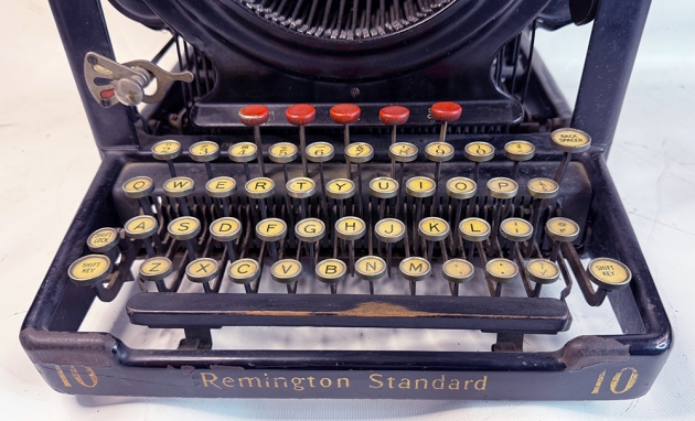 Remington "10" from the keyboard... Remington "10" from the keyboard...