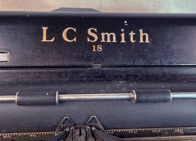 L.C. Smith "8" from the logo on the top... L.C. Smith "8" from the logo on the top...