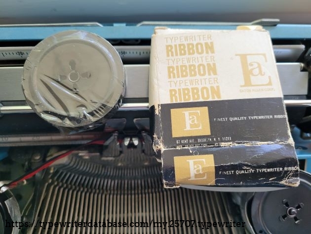 Eaton Allen ribbons and spools for the Smith Corona Electric portables.