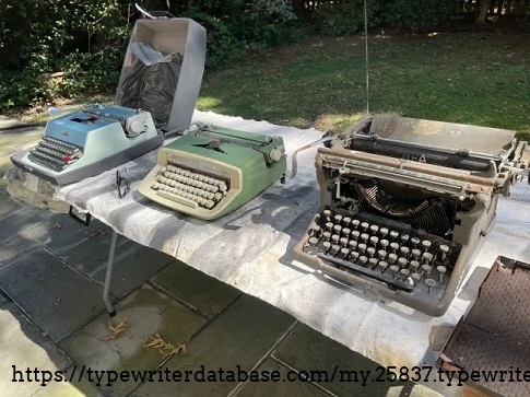 Mary took 3 machines to rehab in November 2025.