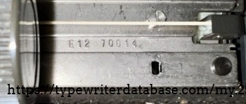 serial number. Note: probably post 10/1976 per service manual. serial number. Note: probably post 10/1976 per service manual.