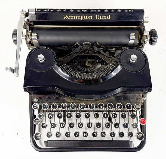 Remington Rand "Model 1" from the top... Remington Rand "Model 1" from the top...