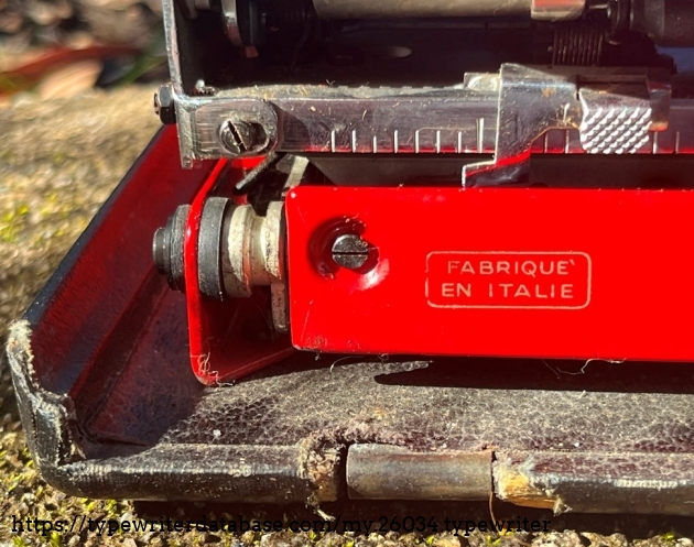 Original manufacture decal.