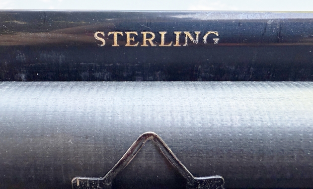 Smith Corona "Sterling" from the model logo on the top...