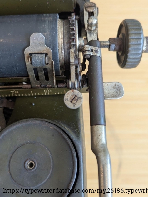 The small wheel line spacer.