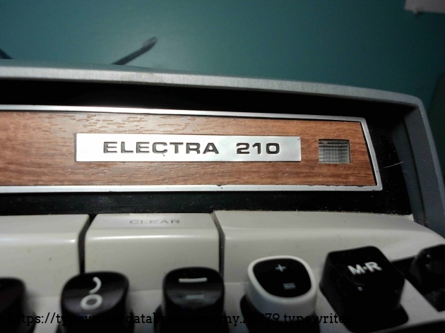 The little gridded clear bit on the right of the front panel lights up with an orange glow when the machine is on.  The more basic line of these machines did not have this extra wiring.  Another special quirk!