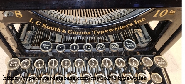 Top numbers keys