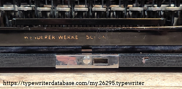 The decal on the front has sufered, but you can just make out "Wanderer-Werke Schunau Chemnitz"