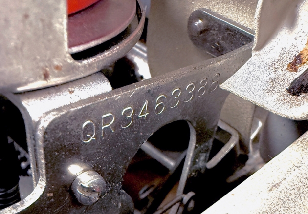Remington "Quiet-Riter" serial number location... Remington "Quiet-Riter" serial number location...