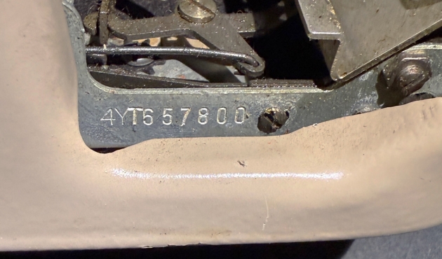 Tower "Attaché" serial number location... Tower "Attaché" serial number location...