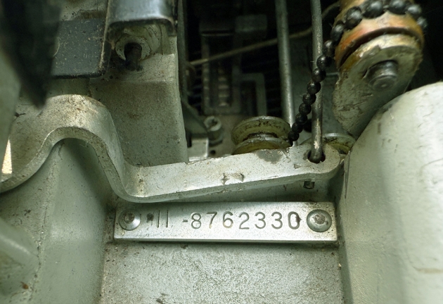 Underwood "Touchmaster Five" serial number location...